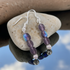 Lilac Beads Sterling Silver Earrings