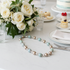 Amazonite and Pearl Beaded Necklace