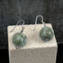 Kazuri Fair Trade Bead Green Earrings