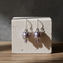 Violet Pearl Earrings