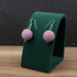 Pink Handmade Fair Trade Bead Earring