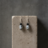 Black Onyx and Jasper Gemstone Earrings