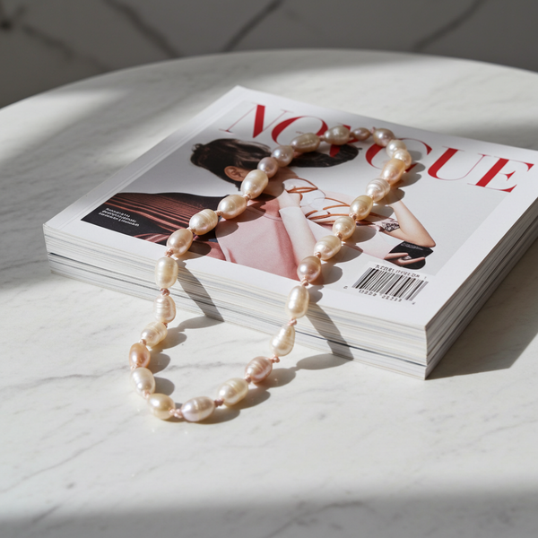 Cream Freshwater Pearl Necklace