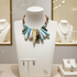 Unique Statement Necklace Rustic Look