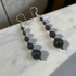 Long Black Onyx Earrings