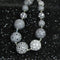 Grey Fair Trade Bead Necklaxe
