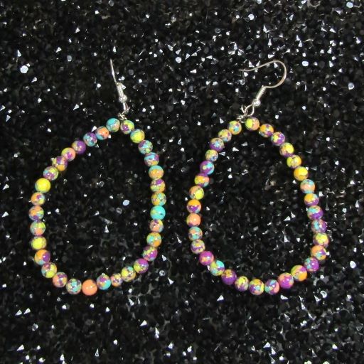 hoop earrings
