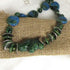 Green Kazuri Beaded Necklace