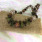 Handmade beaded brwon necklace