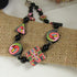 Handmade Black and Pink Unique and Unusual Bead Necklace - VP's Jewelry