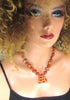 Out of Africa Kazuri Necklace in Giraffe Pattern