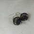 Tribal Designer Bi-cone Earrings Black