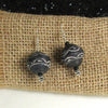 Black & White Drop Earrings
