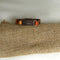 ID Style Men's  Leather Bracelet Copper Accents