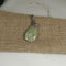 Pendant Necklace - Designer Cut Green Opal Pendant