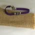 Purple Choker Awareness Ribbon Minimalist Narrow Band Necklace