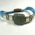 Leather Bracelet with Handmade Bead Accents