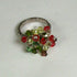 Pink Tones Crystal Party Ring Size 8