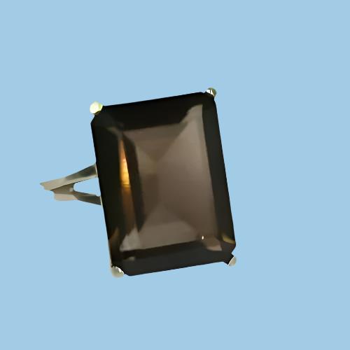 Brown Gemstone Ring