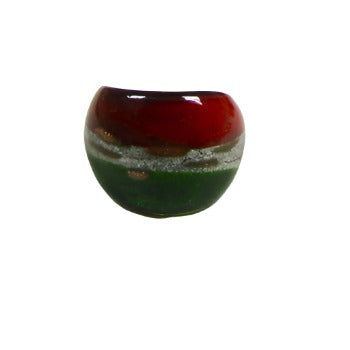 Bold red & Green ring