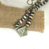 Ivory & Gold Handmade Bead Necklace  RaKu Beads