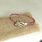 Braided cord Buckle bracelet