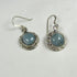 Blue California Jade Drop Earrings Blue Gemstones