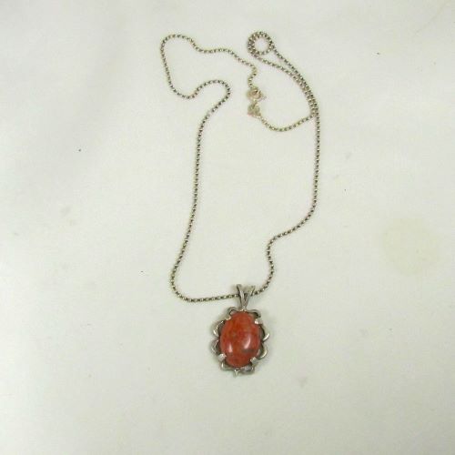 Sunstone Gemstone Pendant Necklace