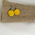 Yellow and Orange Kazuri Earrings
