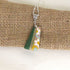 Green & Floral Artisan Pendant Necklace