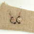 Red Lava and Agate Gemstone Necklace & Earrings