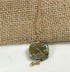 Olive Handmade Artisan Bead Pendant Necklace