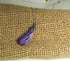 Designer Cut Charoite Gemstone Pendant Necklace 