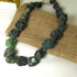 Statement Chrysocolla Rough Gemstone Nugget Necklace 