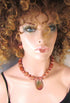 Fair Trade Pendant Necklace Melon