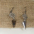 Golden Shadow Crystal Drop Earrings