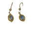 blue gemstone earrings