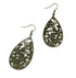 Brass Teardrop Earrings