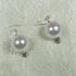 Classic White Pearl Drop Earrings