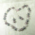 multi-colored pearl jewelry set