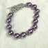 Violet Shell Pearl Bracelet