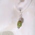 Green Gemstone Drop Earrings