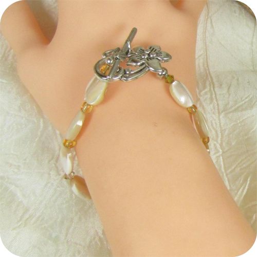 Mother Of Pearl Shell Jewelry Set