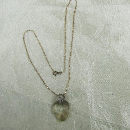 Crystal heart Pendant Necklace