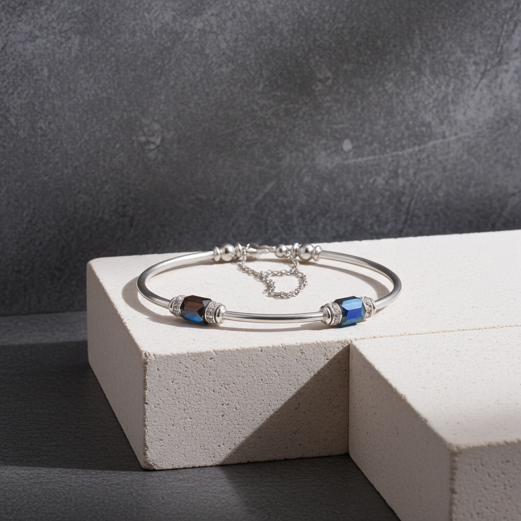 Swarovski Cube Bangle