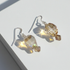 Lt Topaz Crystal Drop Earrings