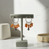 Carnelian Hoop Earrings
