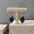 Handmade Artisan Bead Earrings Green & Blue