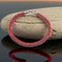 Rust Braided Leather Bracelet Unisex