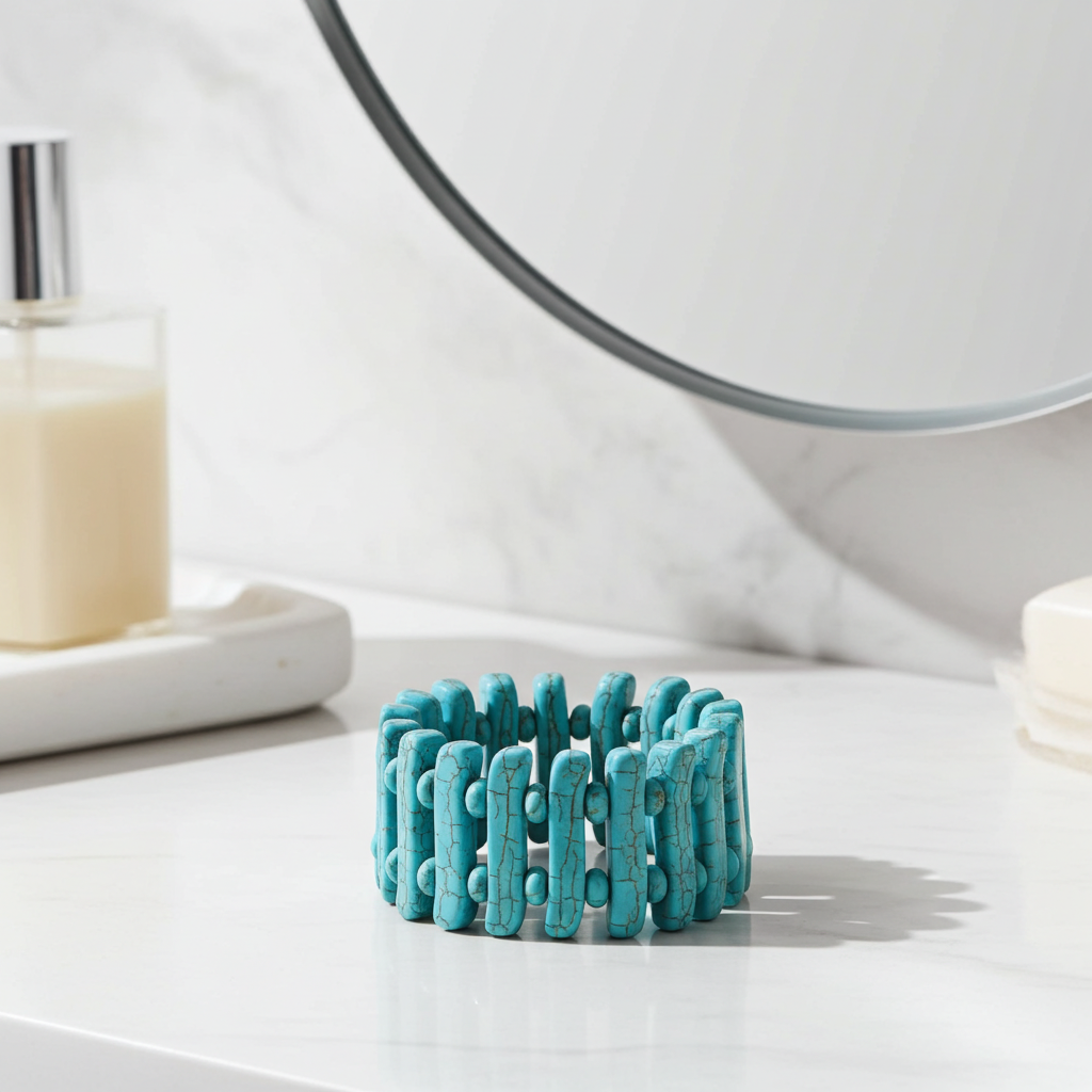 Turquoise Cuff Bangle Bracelet